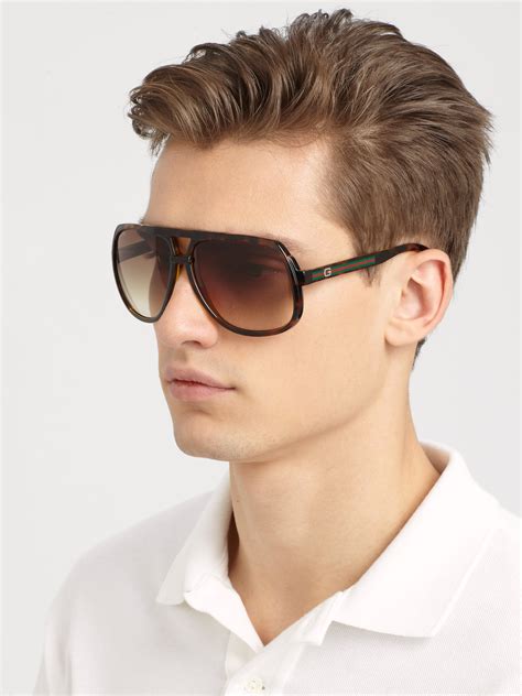 gucci aviator mens|gucci aviator style sunglasses.